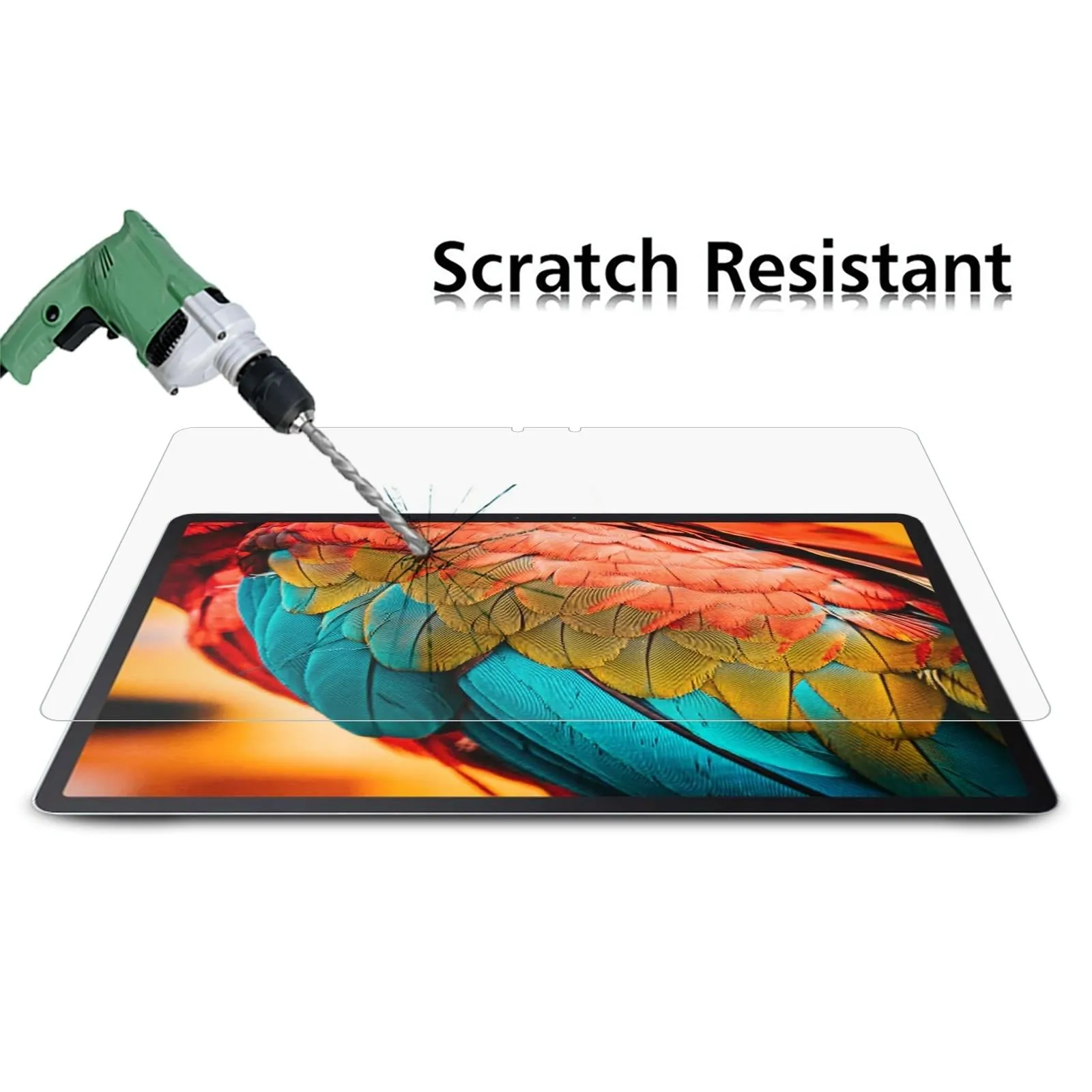 2-Pack Tempered Glass Film For Lenovo Tab P11 Pro - 9H Hd Explosion-Proof
