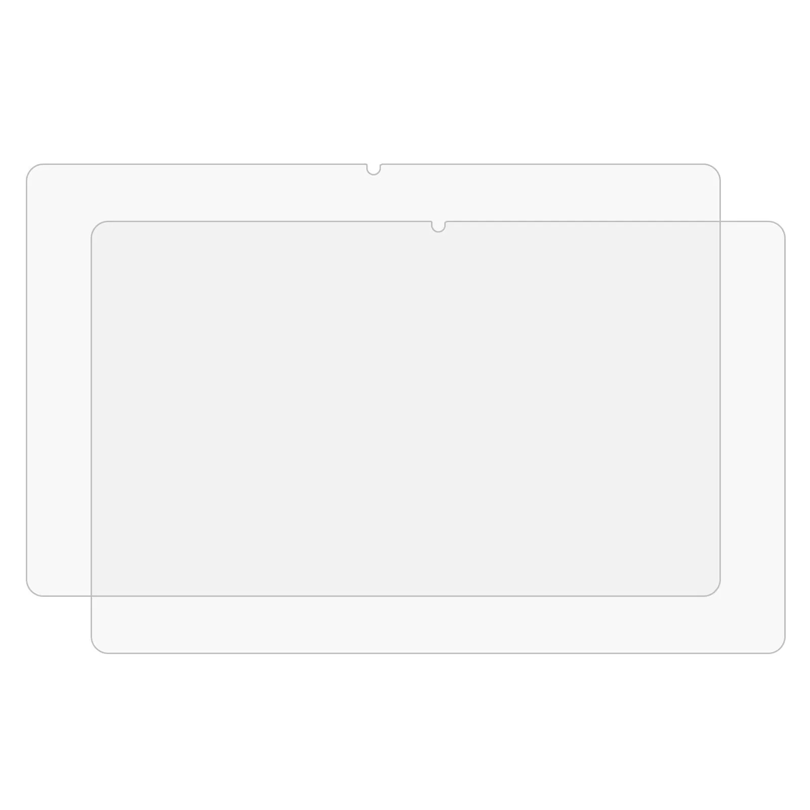 2 Pcs 9H Tempered Glass Film For Lenovo Pad / Pad Plus - Explosion-Proof