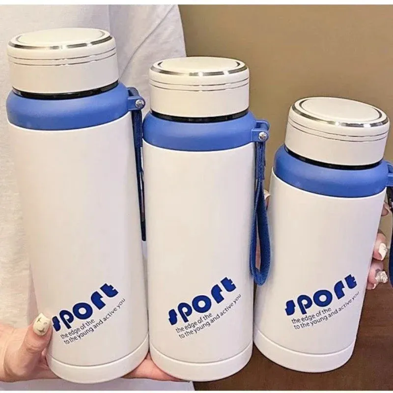 600ml Stainless Steel Thermos Bottle with Lid