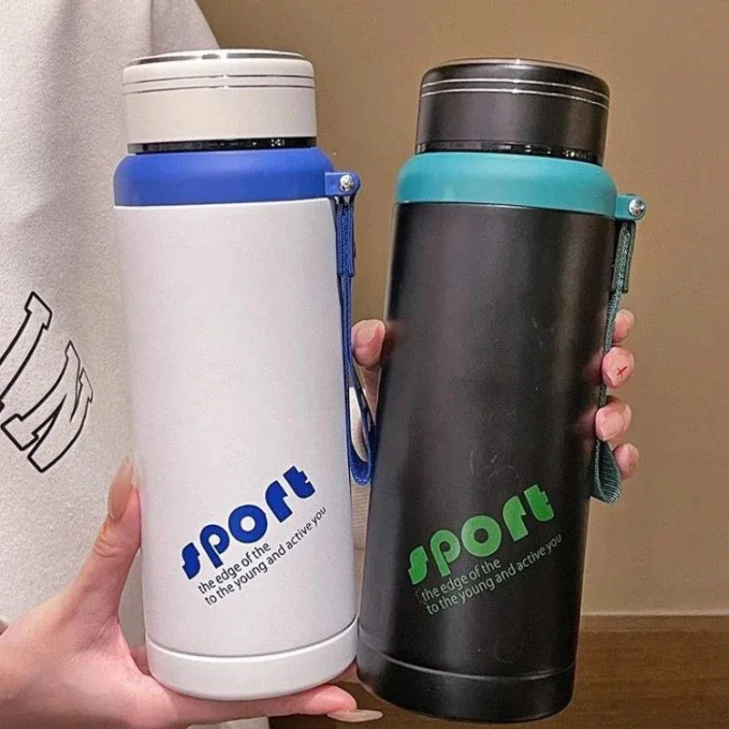 600ml Stainless Steel Thermos Bottle with Lid