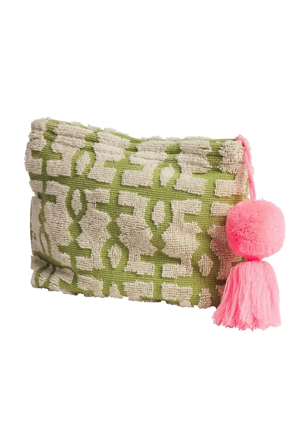 AMATA TERRY POUCH - PALM SMALL
