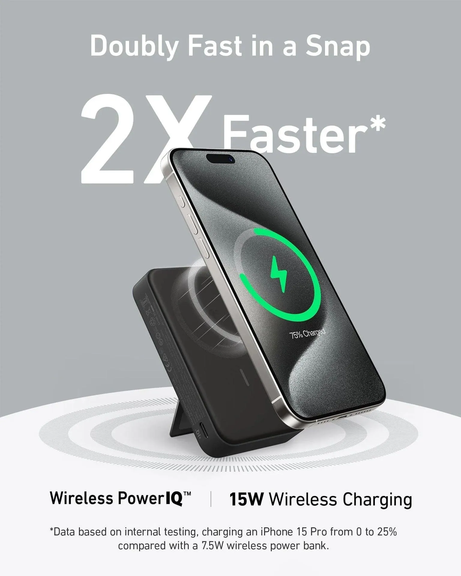Anker 633 Magnetic Battery 10K (MagGo)-Black