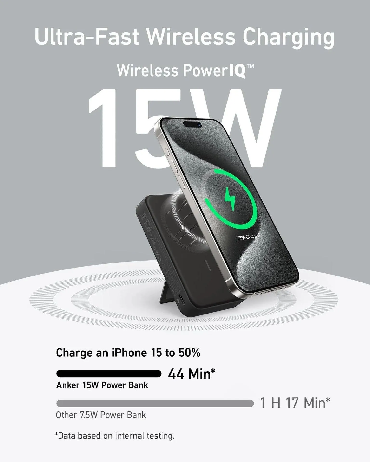 Anker 633 Magnetic Battery 10K (MagGo)-Black