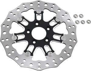 ARLEN NESS Front Rotor - 7 Valve - 11.8" - Black 33-10301-202