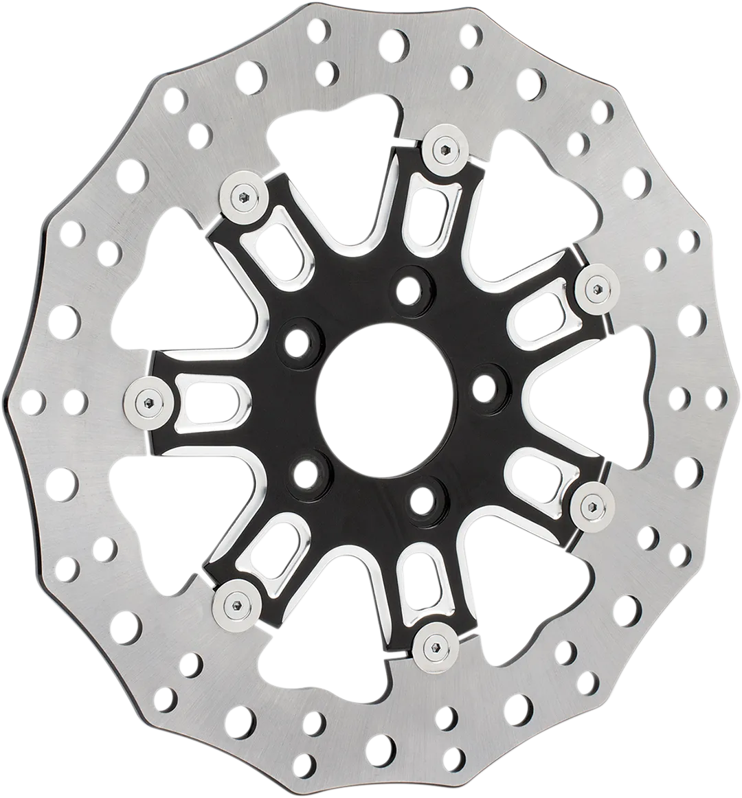 ARLEN NESS Front Rotor - 7 Valve - 11.8" - Black 33-10301-202