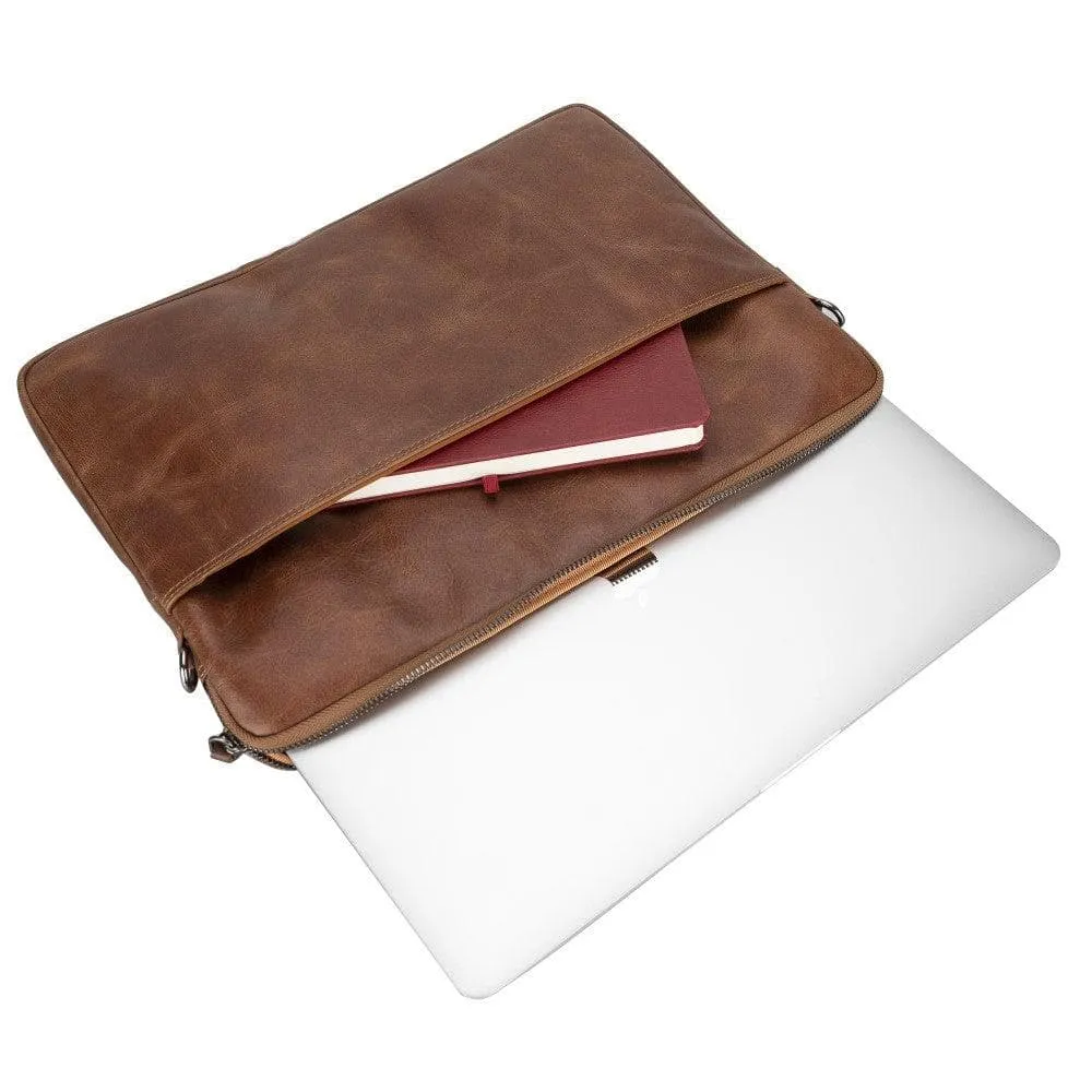 AWE Genuine Leather Sleeves / Cases for 11", 13", 15", 16" MacBook and iPad
