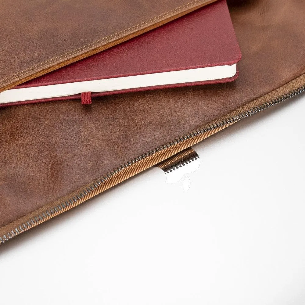 AWE Genuine Leather Sleeves / Cases for 11", 13", 15", 16" MacBook and iPad