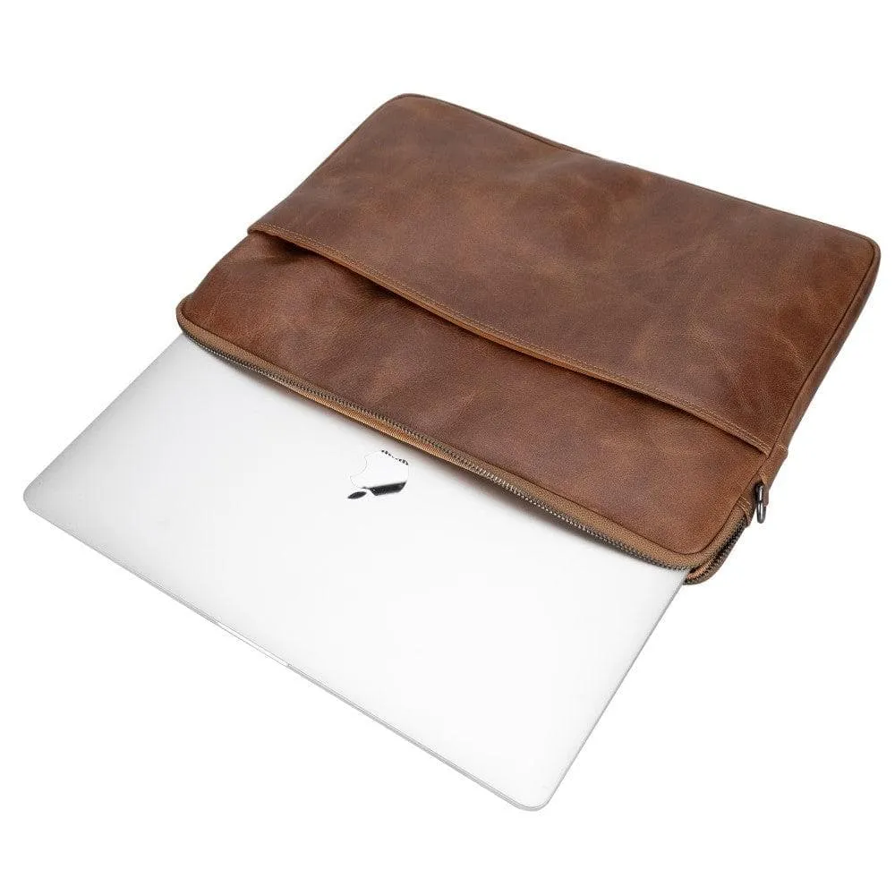 AWE Genuine Leather Sleeves / Cases for 11", 13", 15", 16" MacBook and iPad