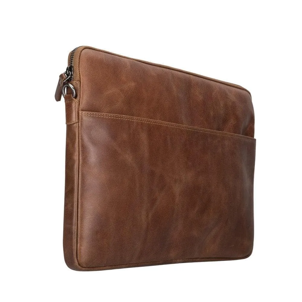 AWE Genuine Leather Sleeves / Cases for 11", 13", 15", 16" MacBook and iPad