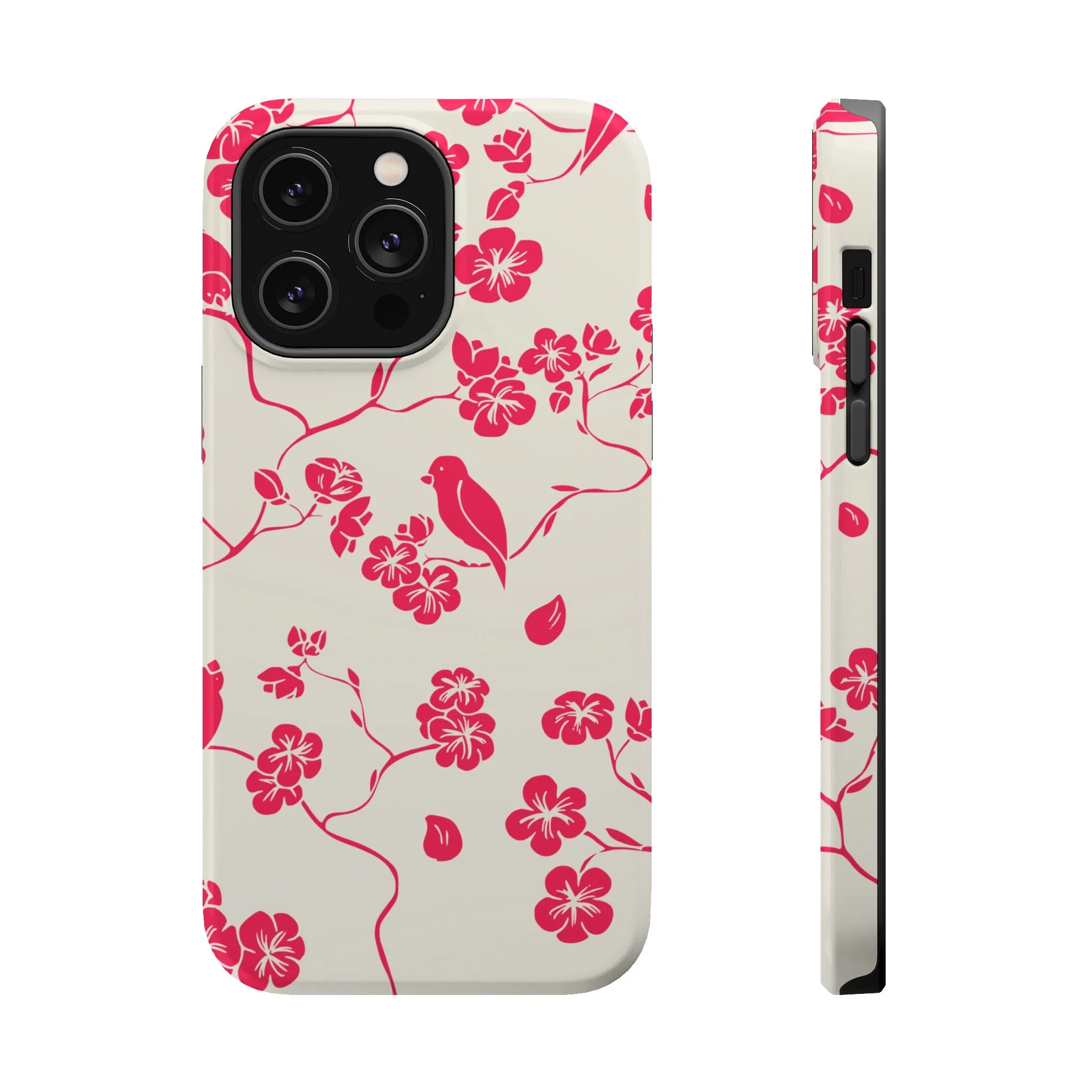 Birdsong Blooms | Red Floral Case