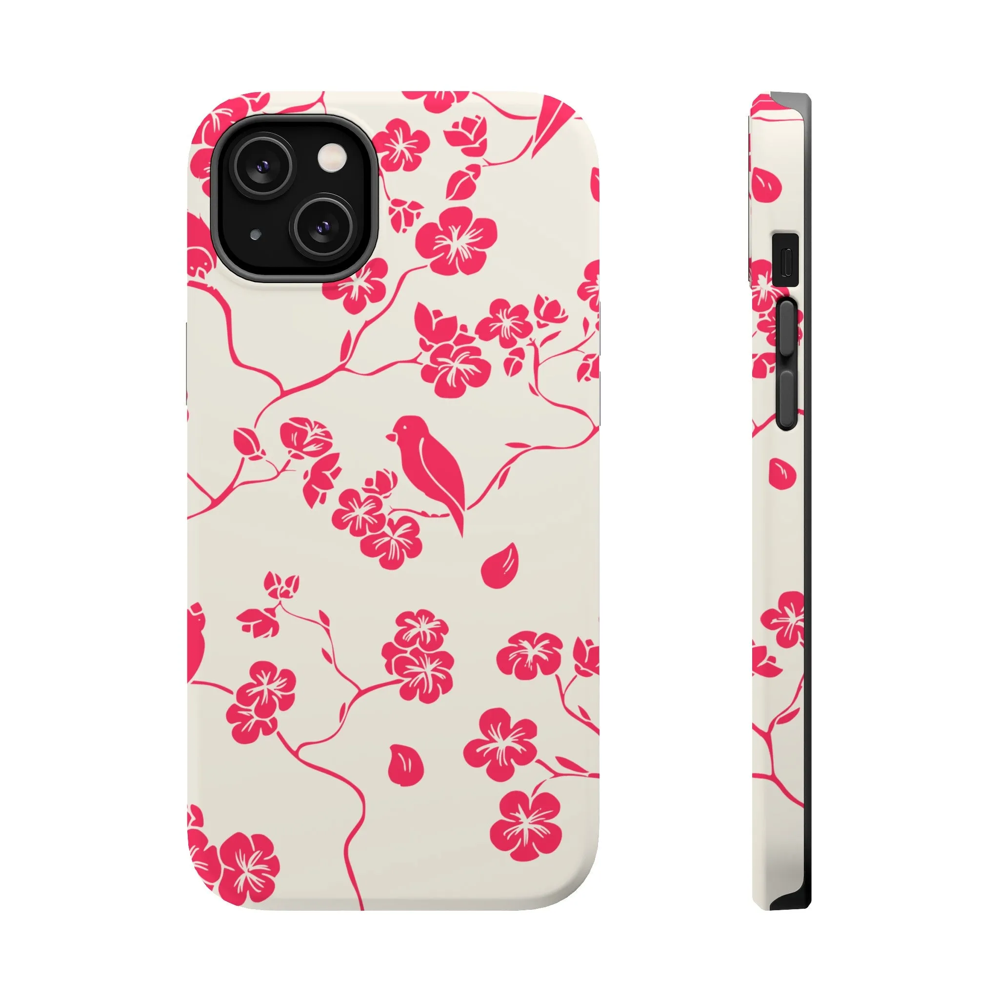 Birdsong Blooms | Red Floral Case