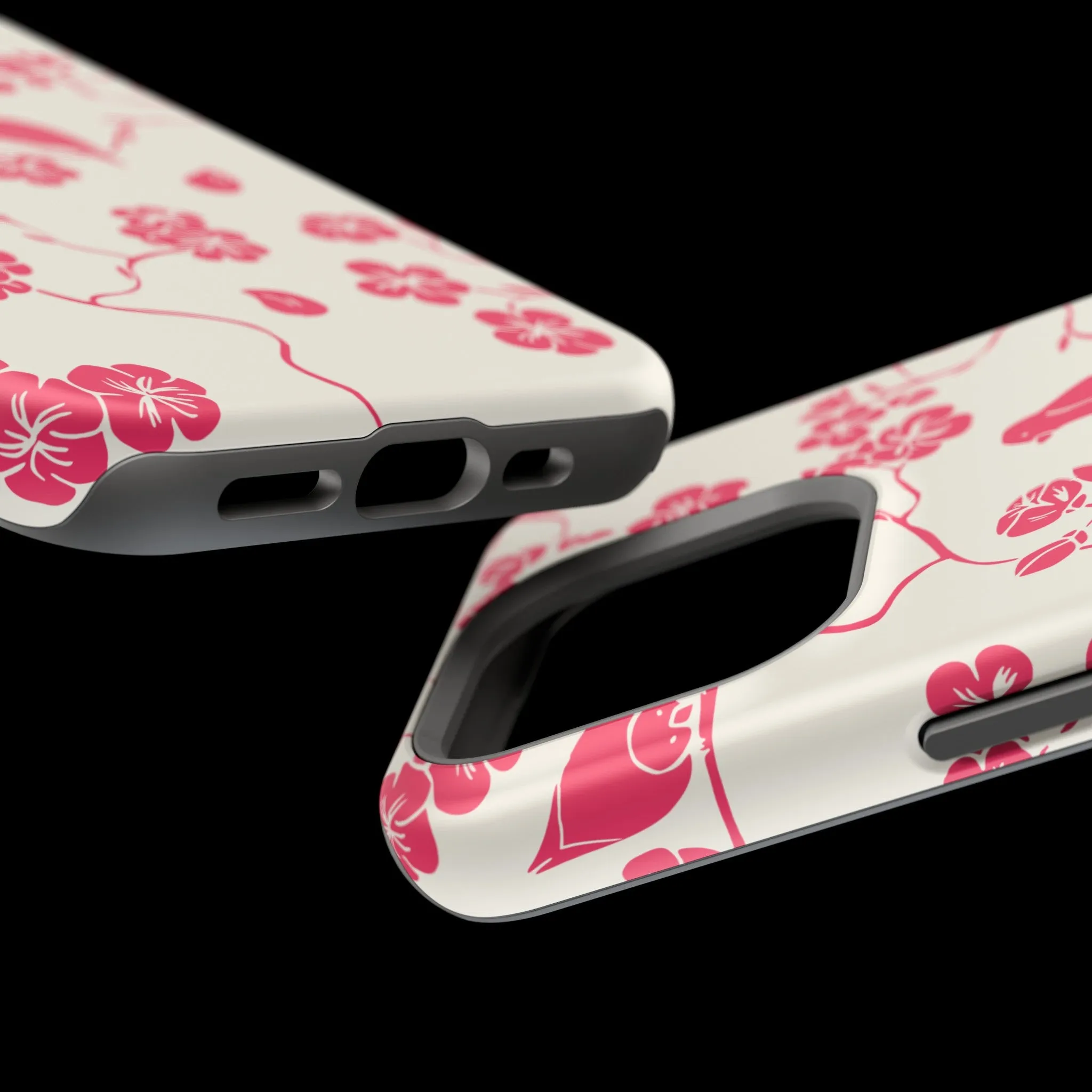 Birdsong Blooms | Red Floral Case