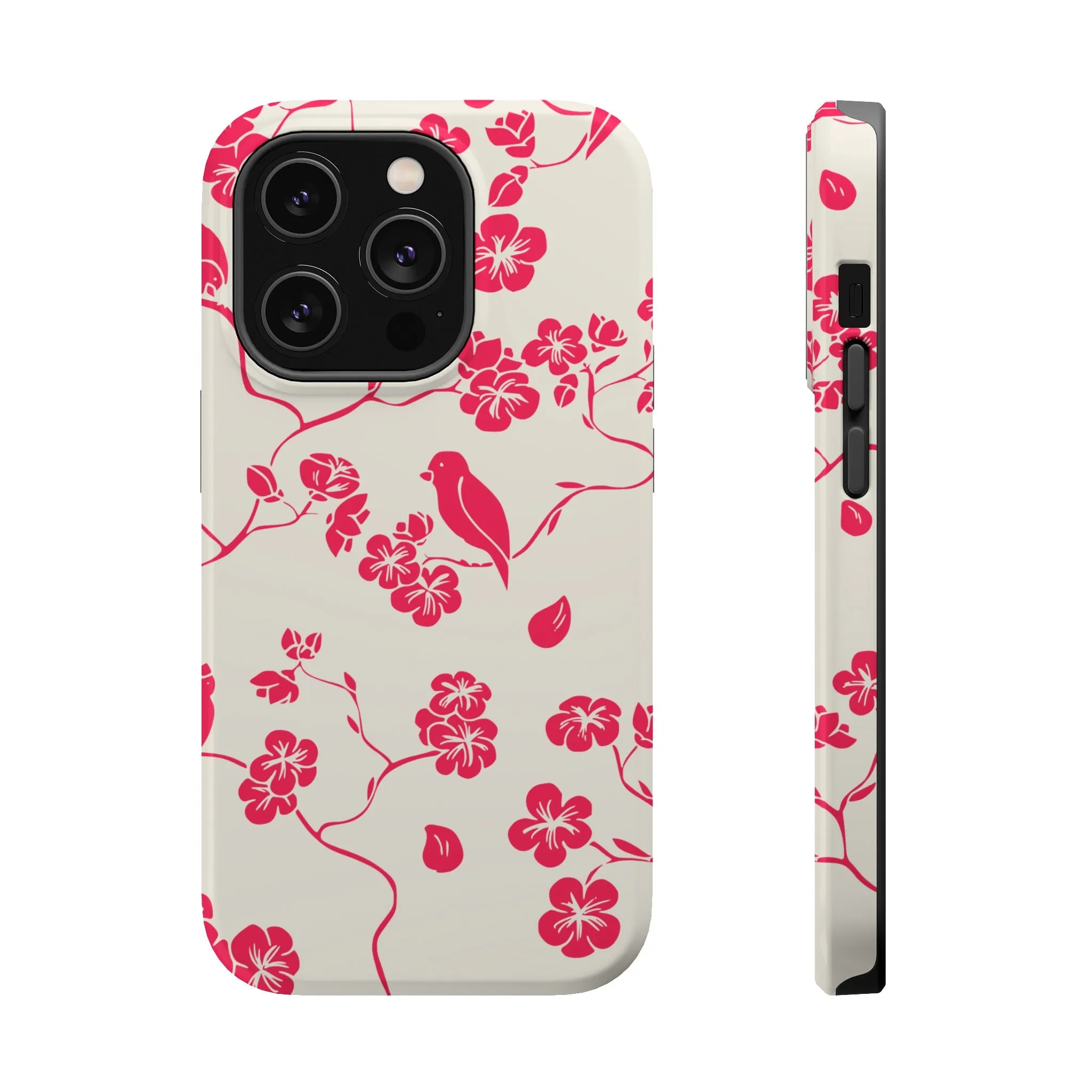 Birdsong Blooms | Red Floral Case