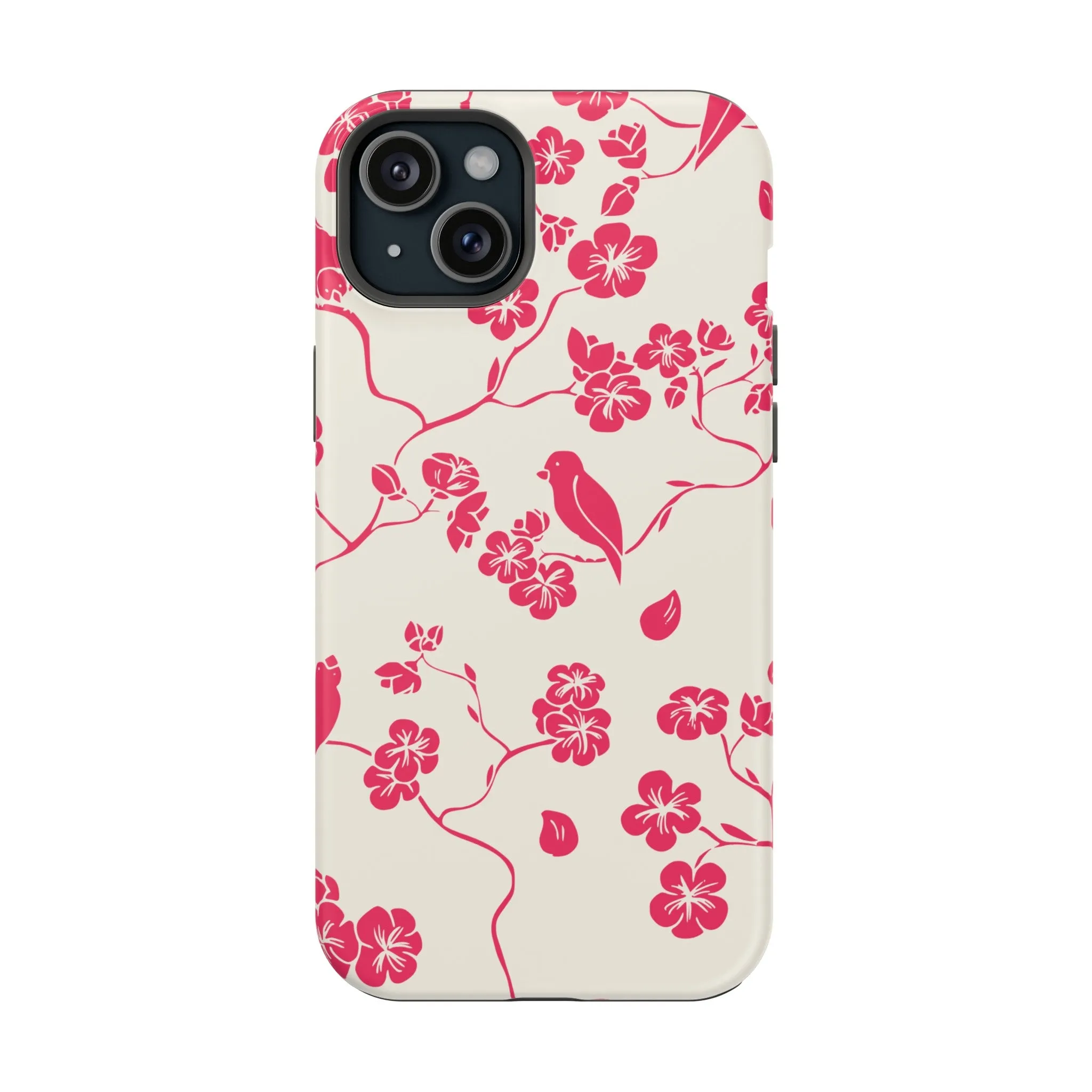 Birdsong Blooms | Red Floral Case