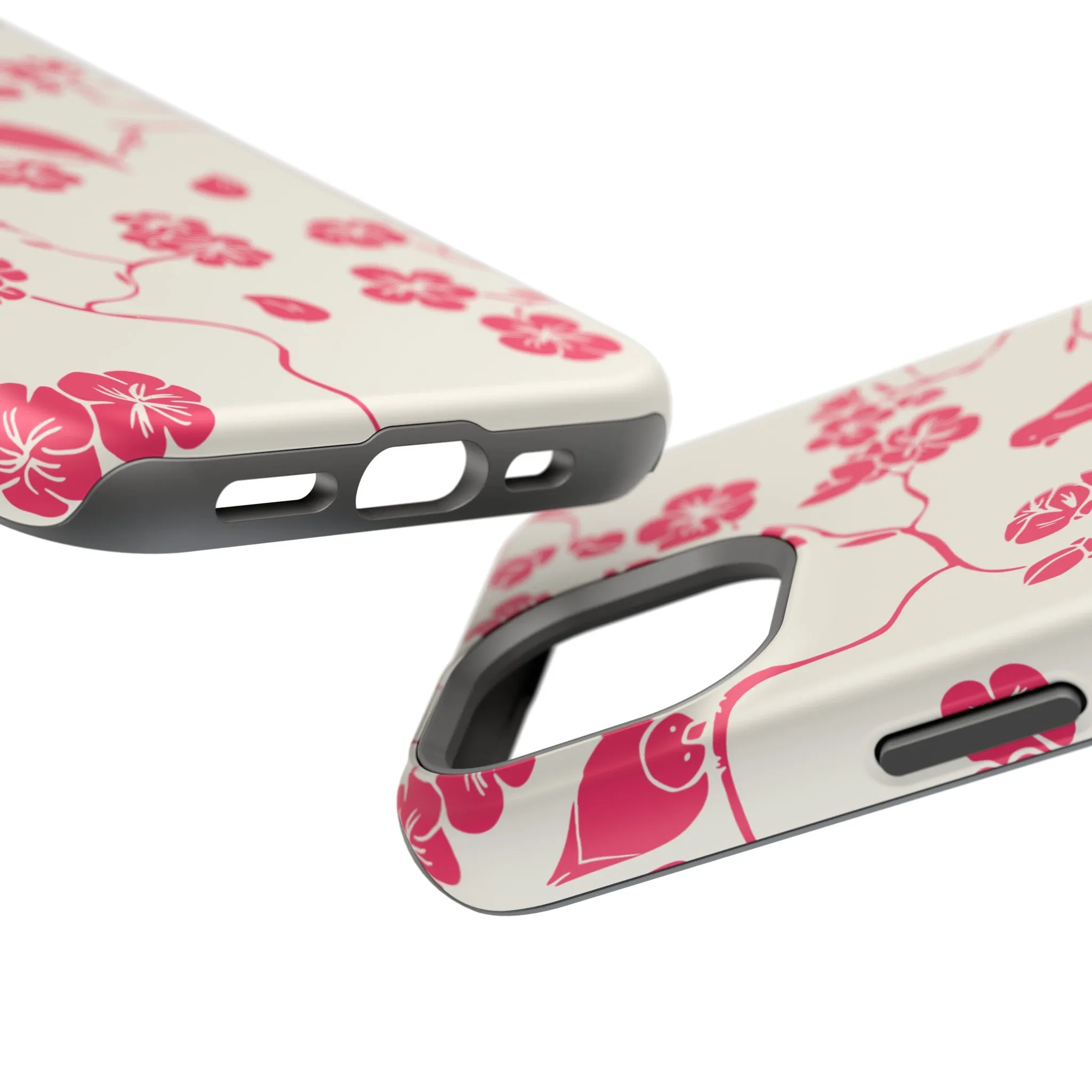 Birdsong Blooms | Red Floral Case