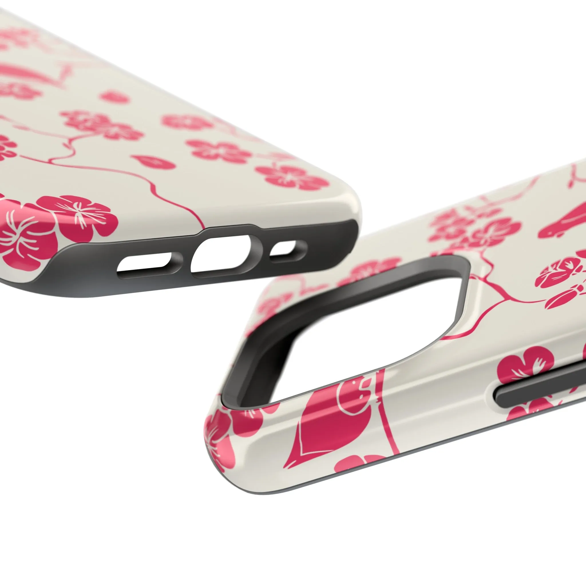 Birdsong Blooms | Red Floral Case