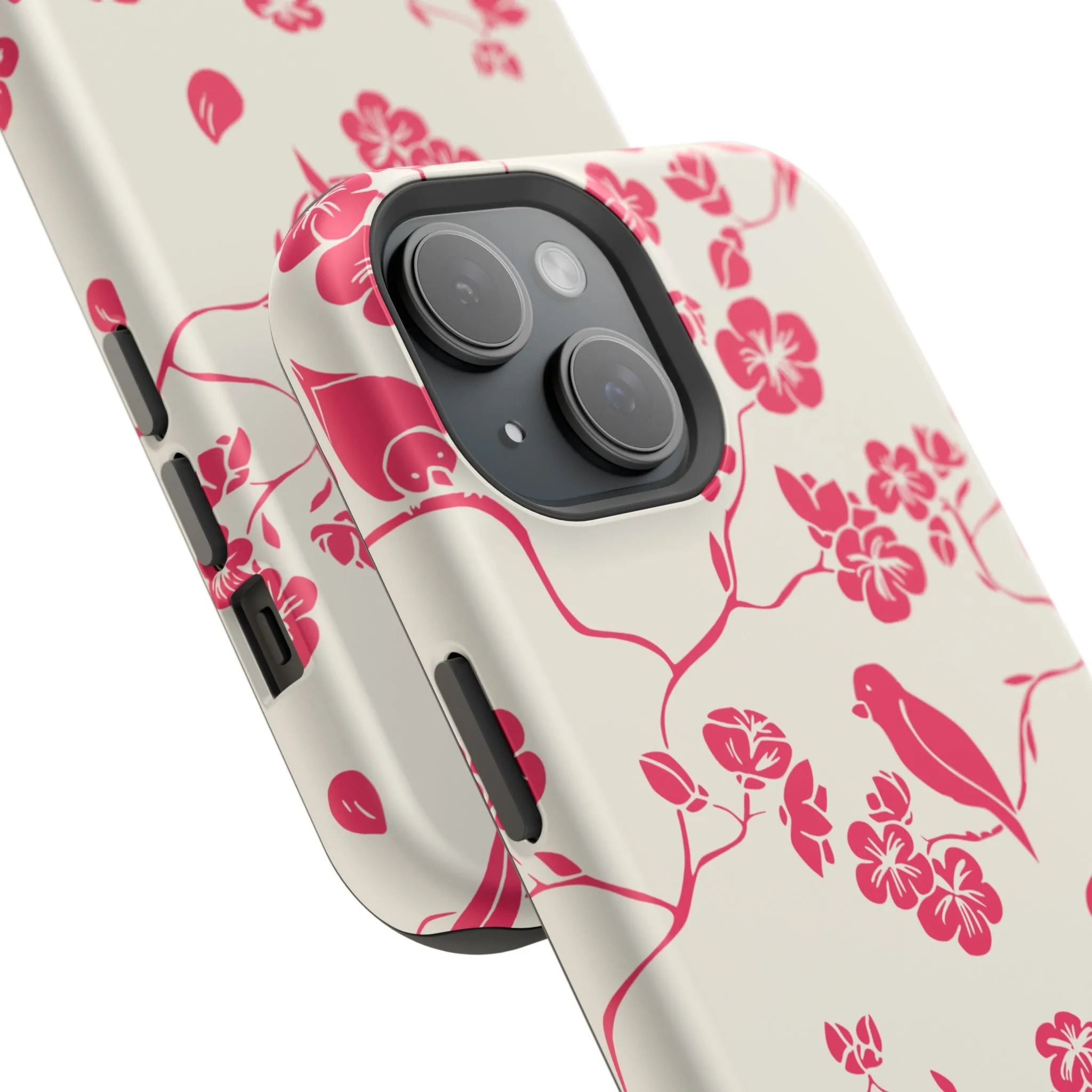 Birdsong Blooms | Red Floral Case