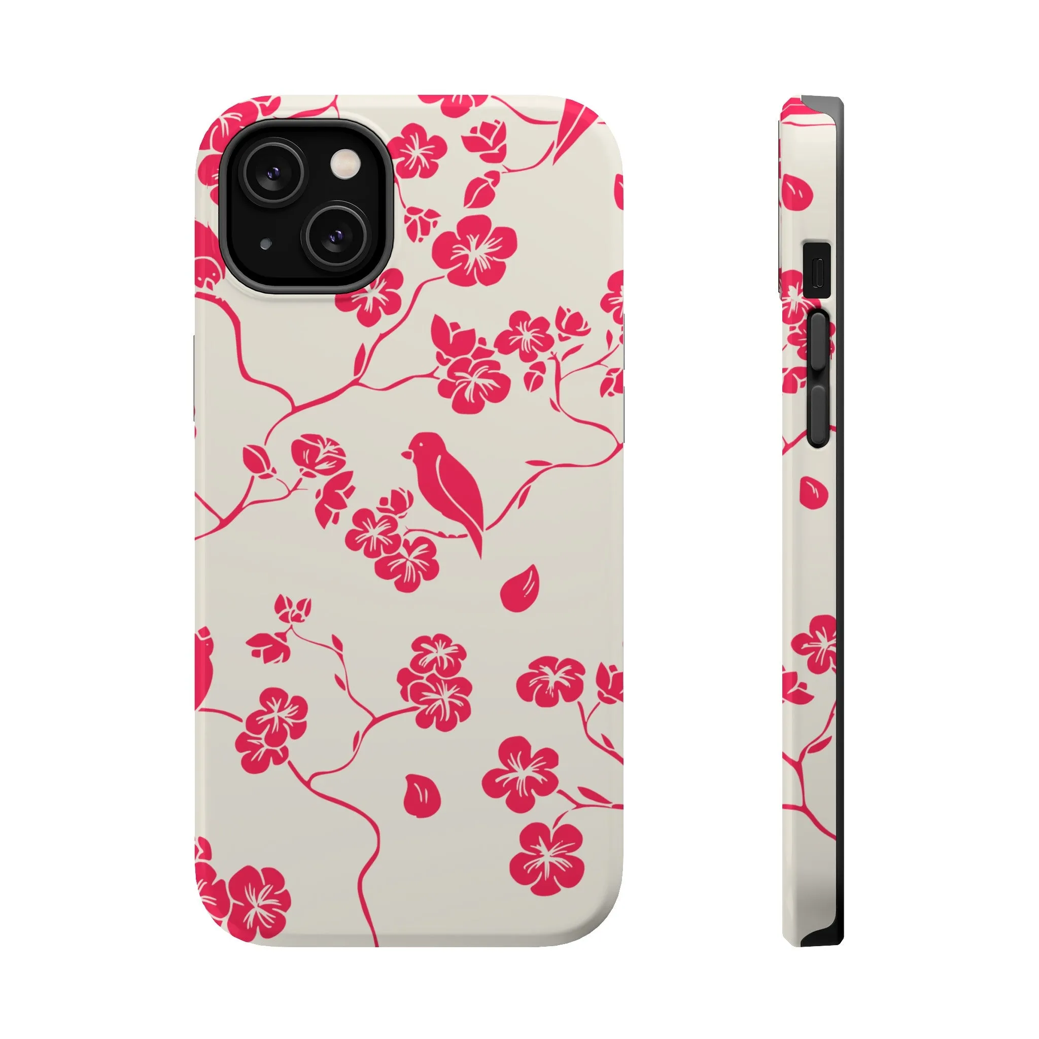 Birdsong Blooms | Red Floral Case