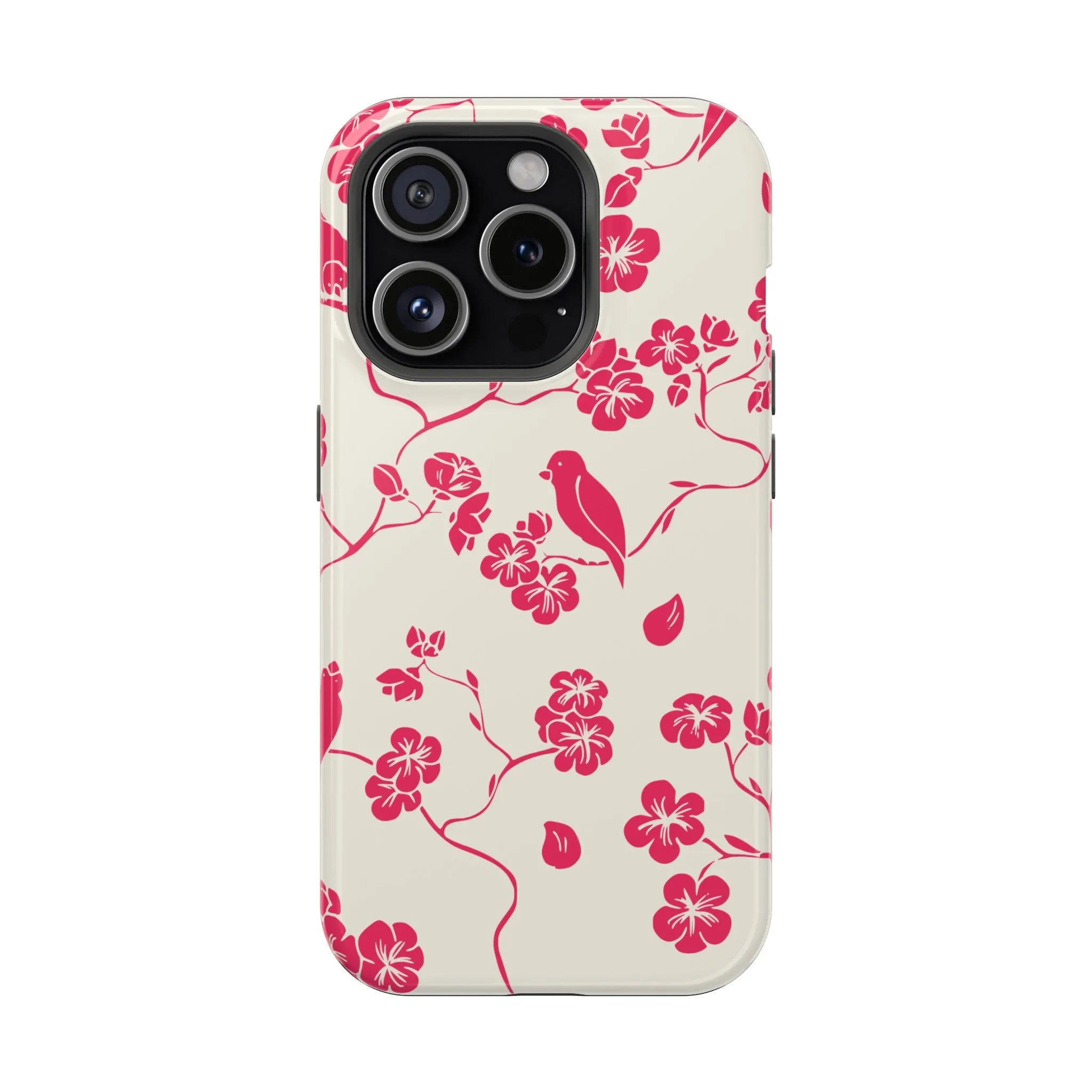 Birdsong Blooms | Red Floral Case