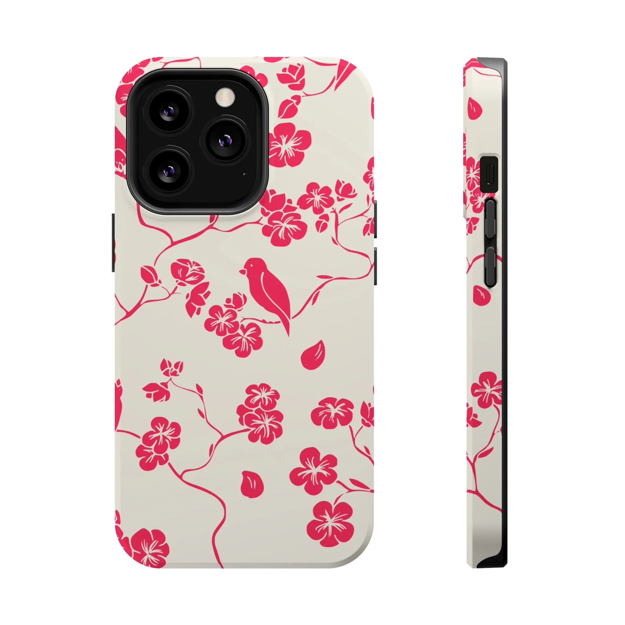 Birdsong Blooms | Red Floral Case