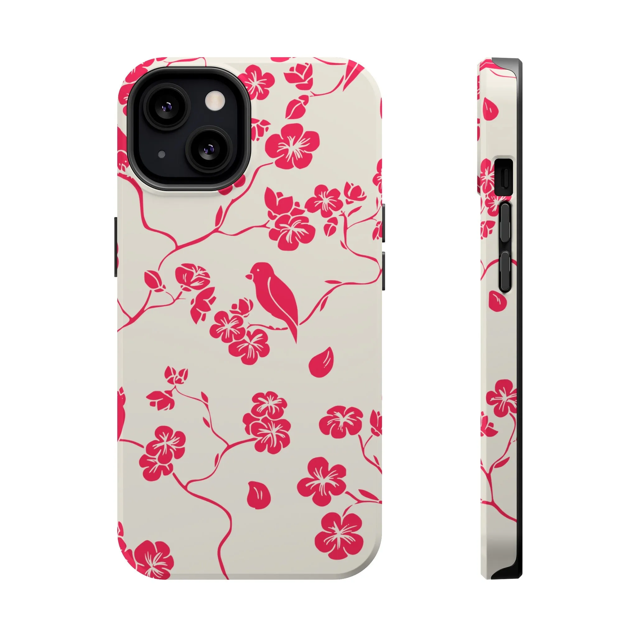 Birdsong Blooms | Red Floral Case