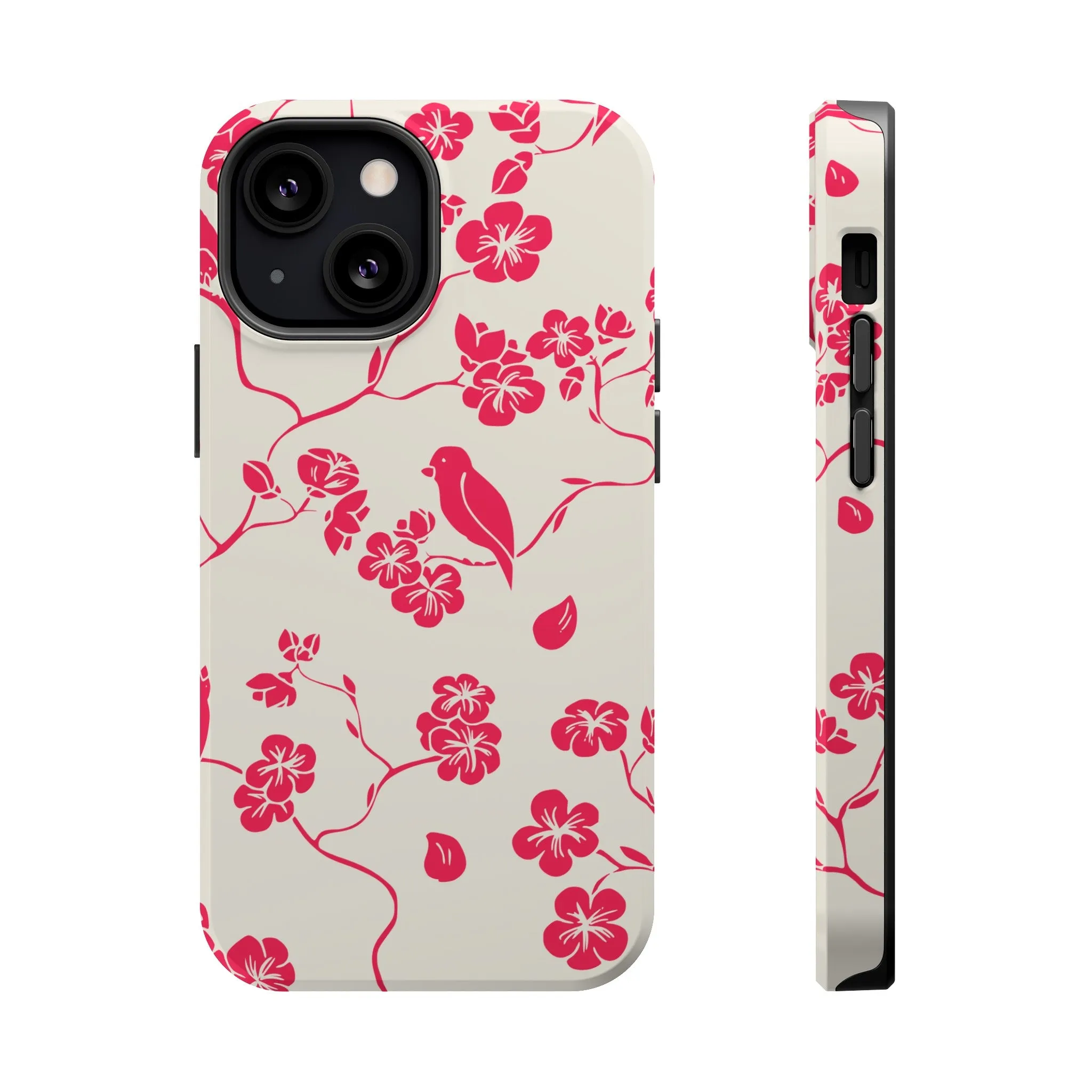 Birdsong Blooms | Red Floral Case