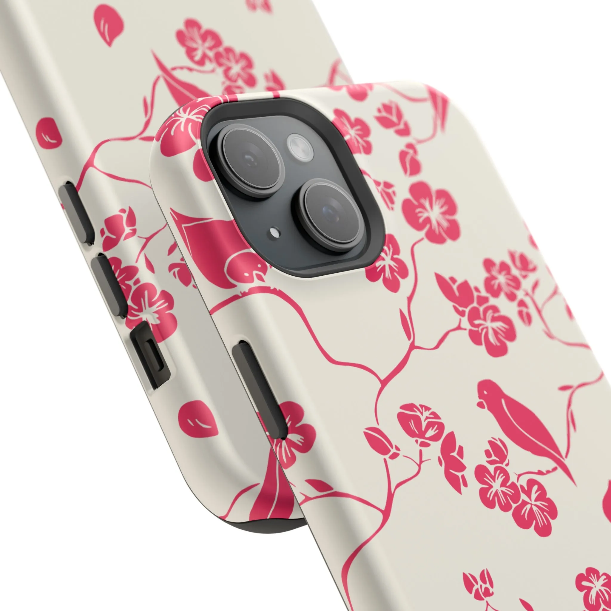 Birdsong Blooms | Red Floral Case