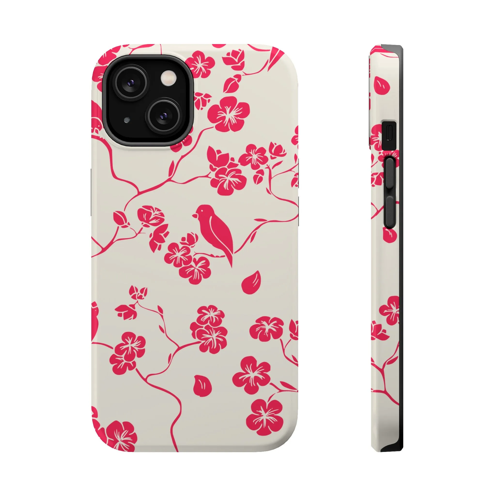 Birdsong Blooms | Red Floral Case