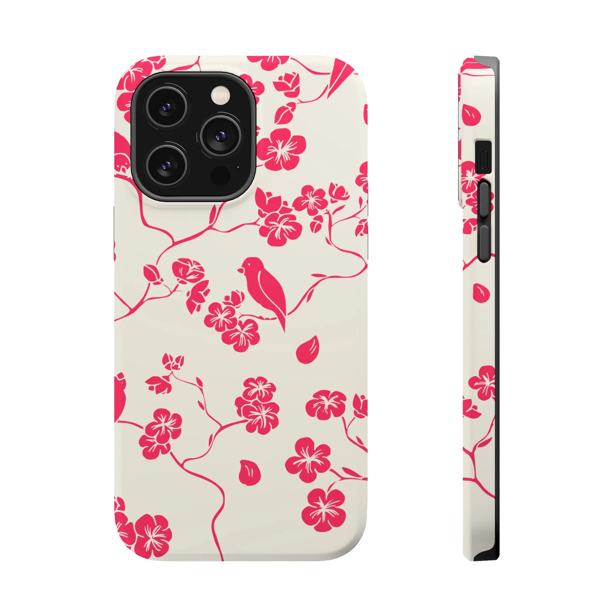 Birdsong Blooms | Red Floral Case