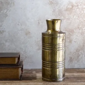 Burnt Champagne Vase