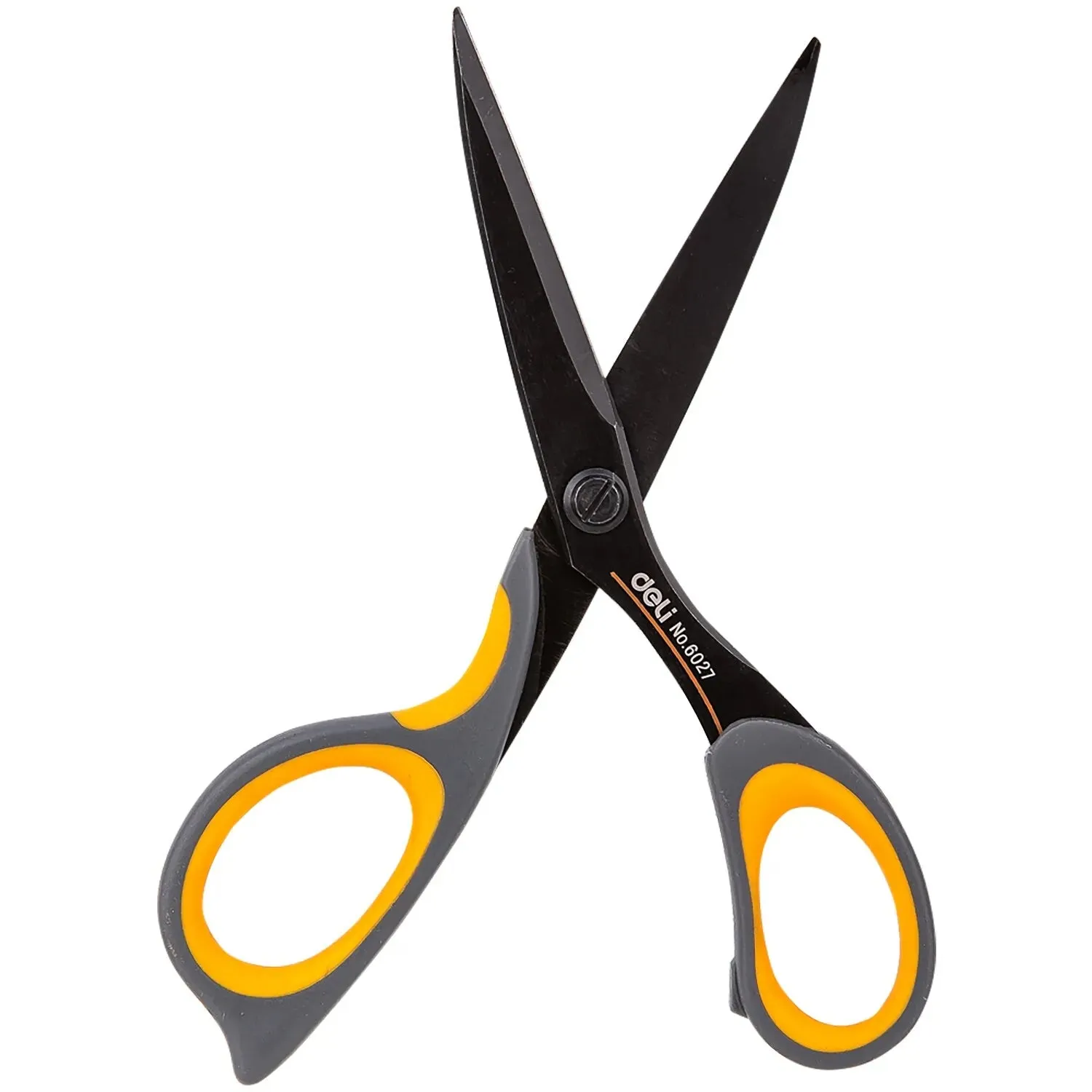 Deli 175mm Stainless Steel Anti Stick Scissors Office School Supplies