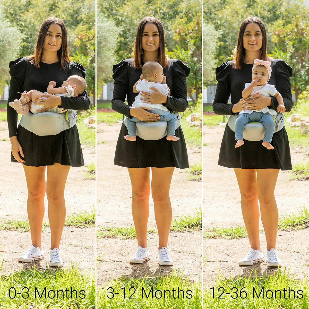 Developmental Waist Belt Baby Carrier with Pockets Seccaby Innovagoods