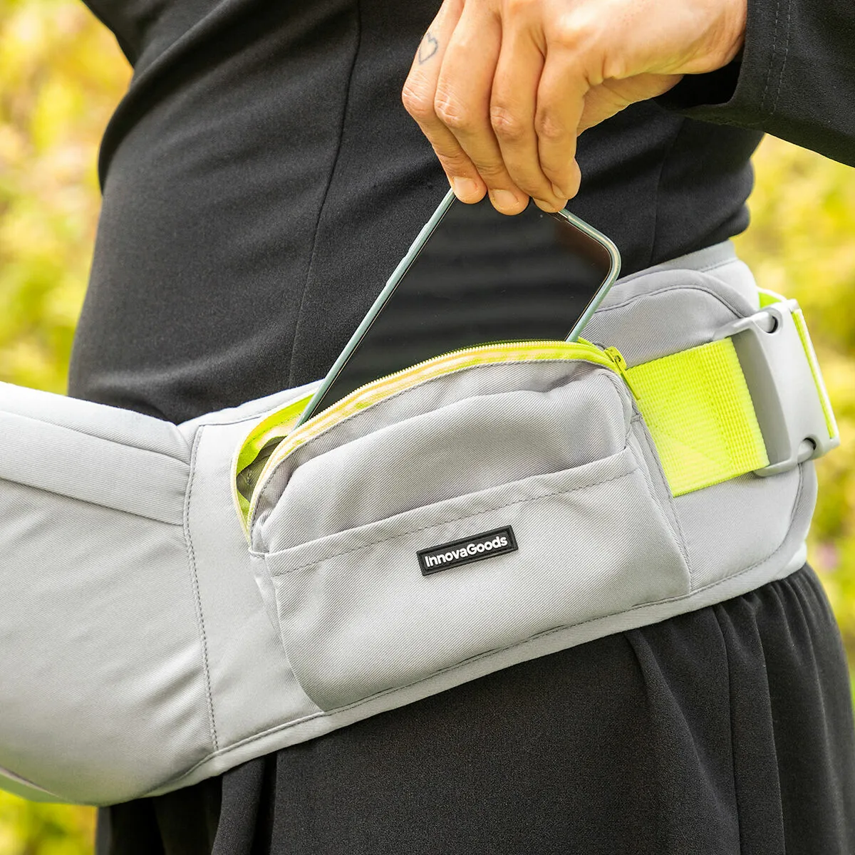 Developmental Waist Belt Baby Carrier with Pockets Seccaby Innovagoods