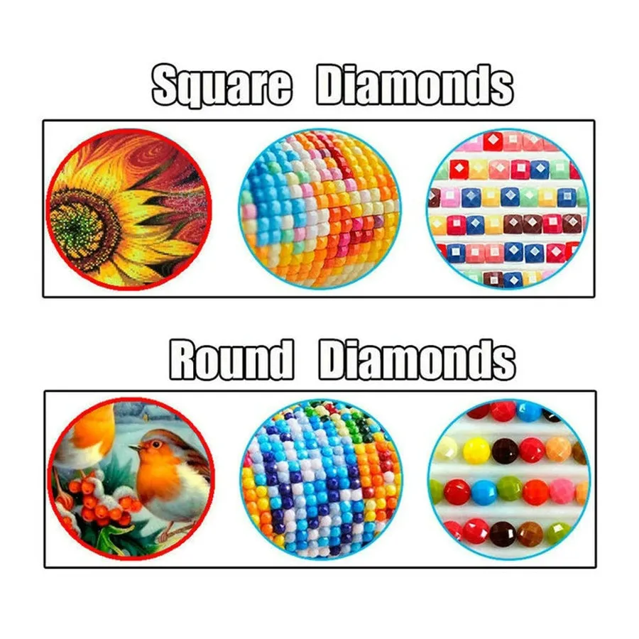 Glowing Guitar Diamond Painting | Musical Instrument Diamond Painting Kit | Full Round/Square Rhinestones