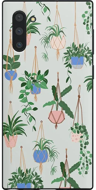 Hanging Around | Potted Plants Floral Samsung Case