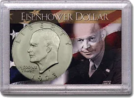 HE Harris Frosty Case: Eisenhower Dollars - 38.1mm