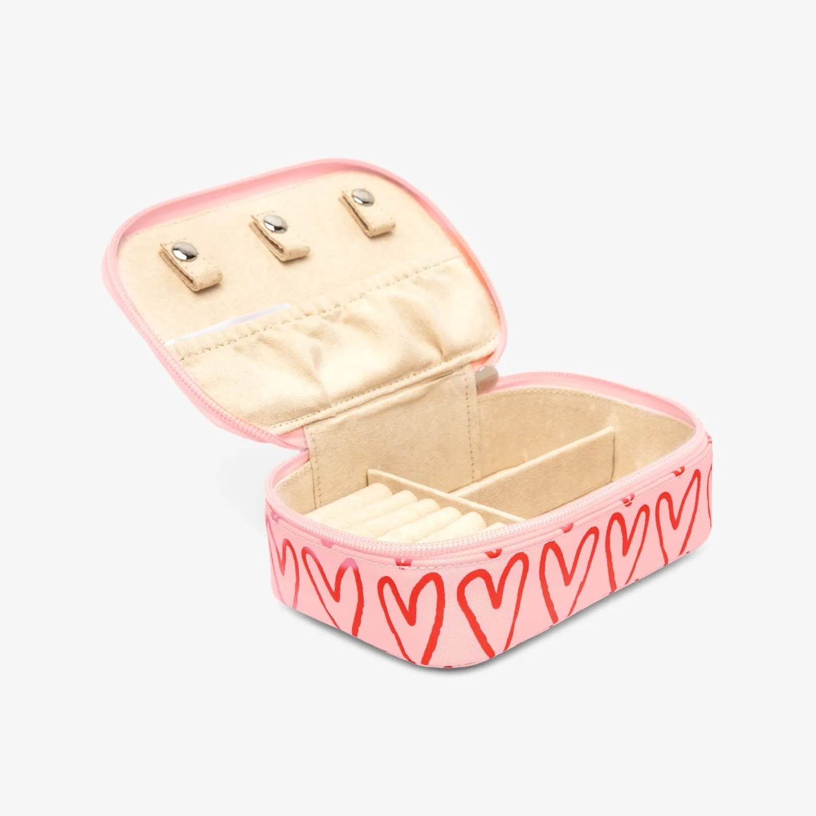 Heart Doodles Journey Jewelry Case
