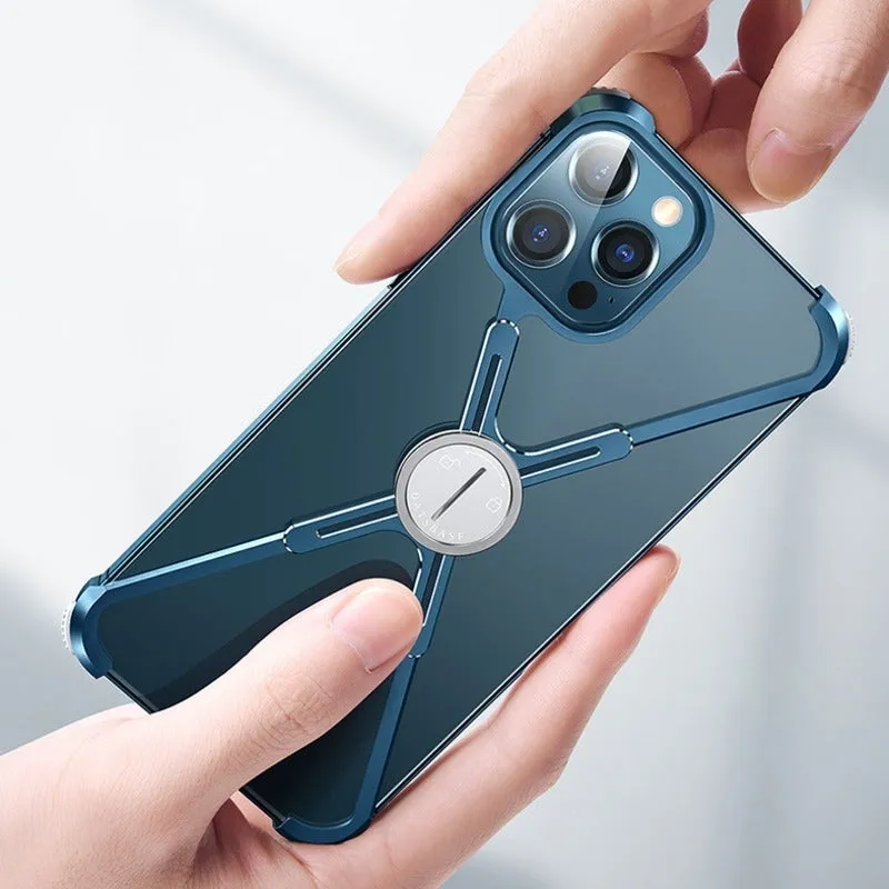 iPhone 12 Slim Aluminium Kickstand Bumper Frame