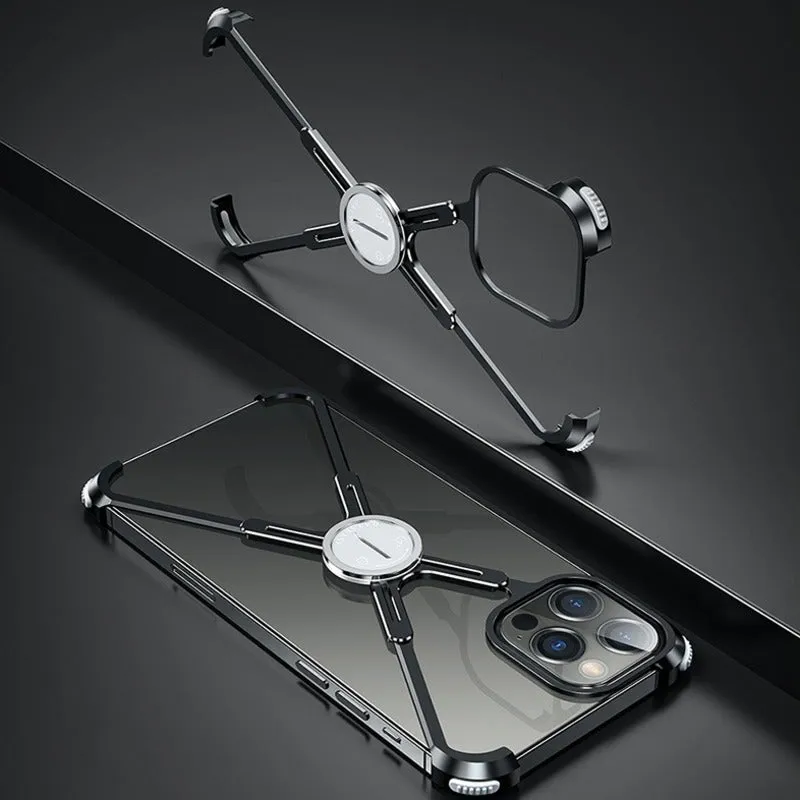 iPhone 12 Slim Aluminium Kickstand Bumper Frame
