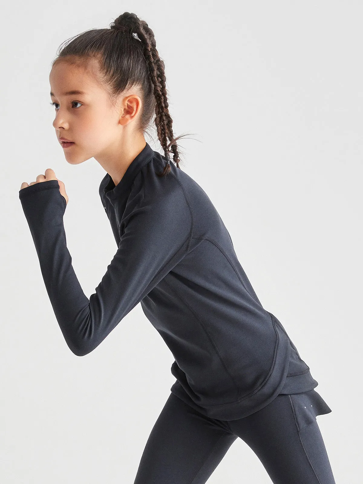 On Ice Zip Long Sleeves