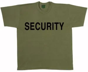 Security T-Shirt Adult Unisex