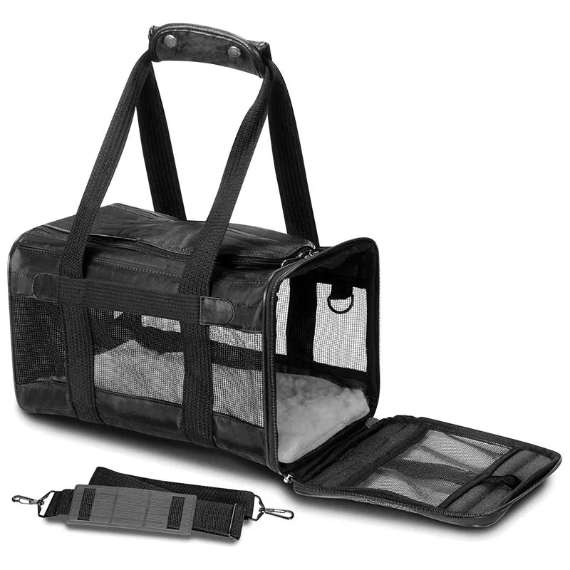 SHERPA PET - Original Deluxe Carrier Black Small - 15” L x 10” W x 8.5” H