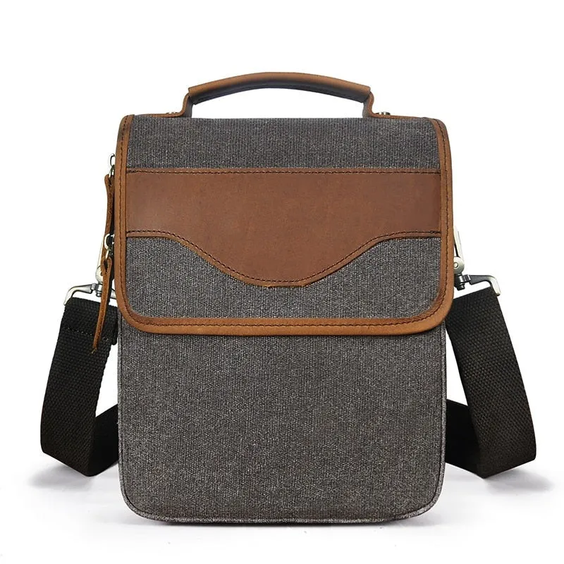 West Louis Casual Design Tablet Size Leather Crossbody Bag