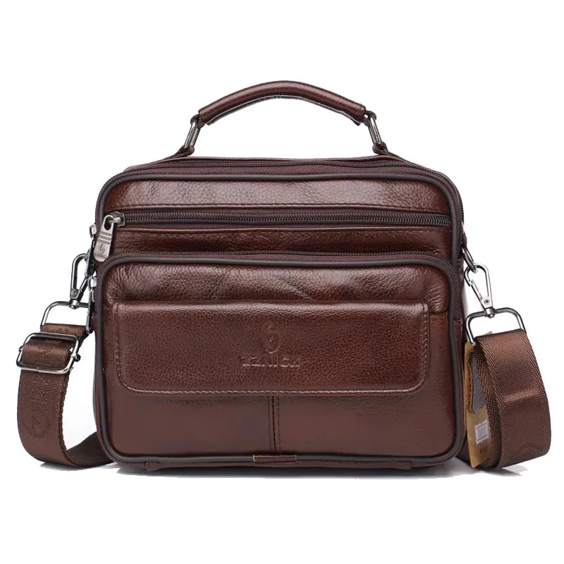 West Louis Casual Genuine Leather Shoulder Crossbody Bag