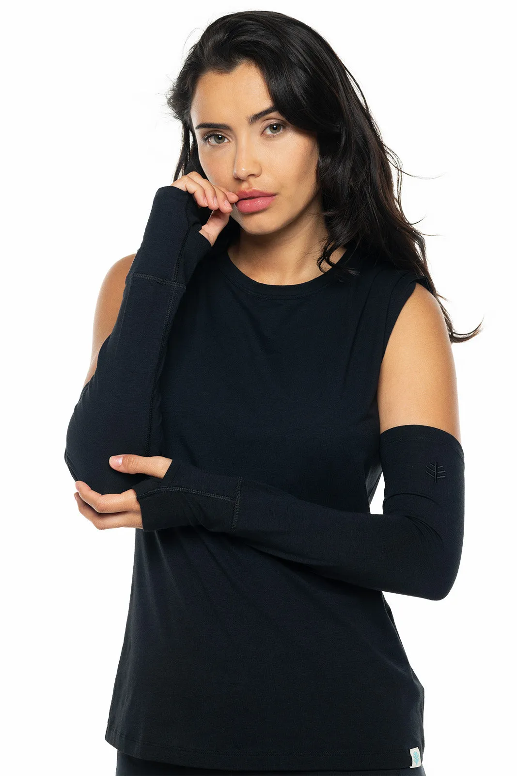 Women's LumaLeo Sleeves  |  Black