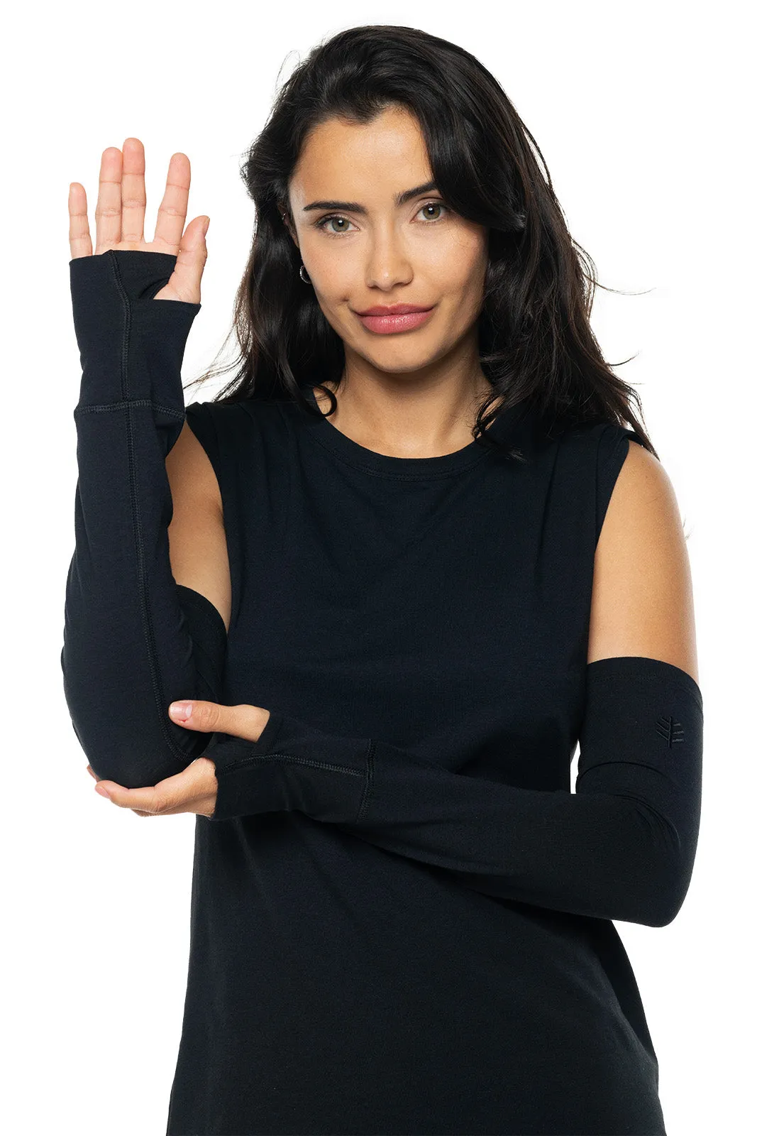 Women's LumaLeo Sleeves  |  Black